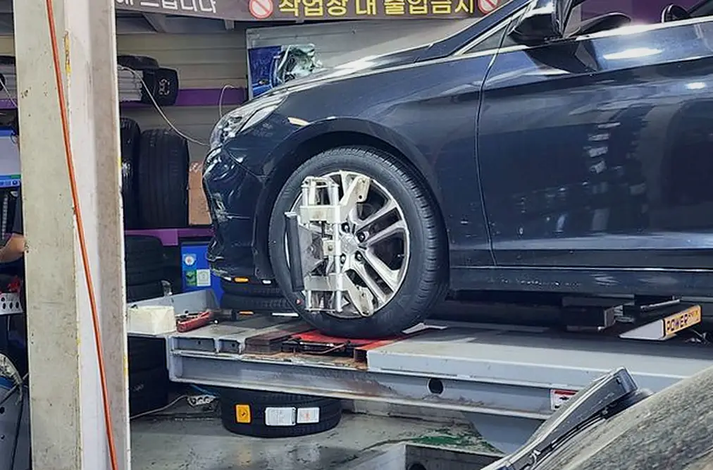 조마면 쌍용 렉스턴 넥센타이어렌탈 현장 사진 6